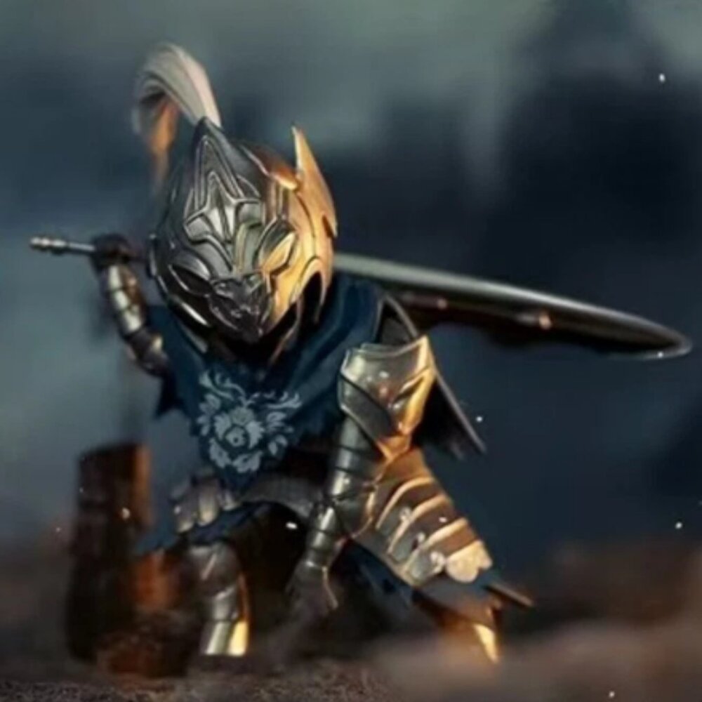 Actoys Dark Souls Artorias The Abysswalker Figure Authentic